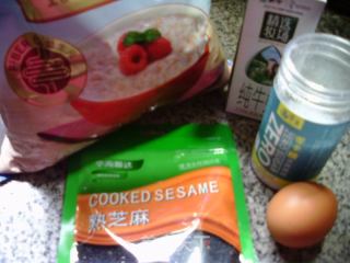 鸡蛋燕麦饼的做法步骤：1