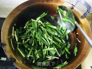 韭菜炒鸡蛋的做法步骤：7
