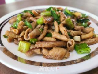 葱炒鸭肠的做法