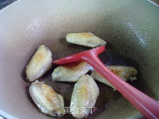 茭白烧鸡翅中的做法步骤：4