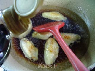 茭白烧鸡翅中的做法步骤：7