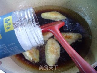 茭白烧鸡翅中的做法步骤：9