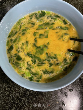 菠菜煎蛋的做法步骤：7
