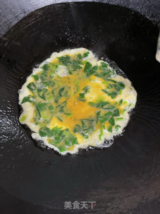 菠菜煎蛋的做法步骤：8