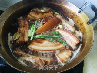 酱香把子肉的做法步骤：10