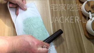 抹茶淡奶油司康，消耗淡奶油配方，外脆内软，奶香十足。的做法步骤：10