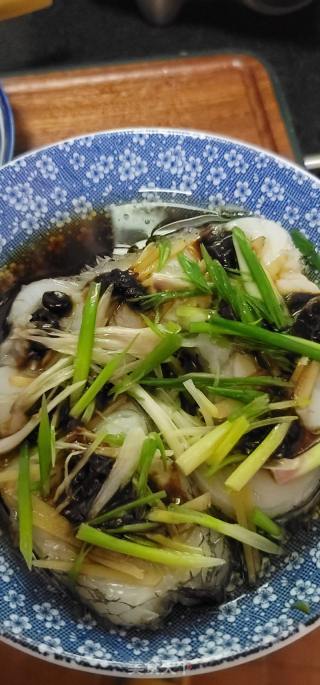 黄豆酱蒸鳕鱼的做法步骤：9