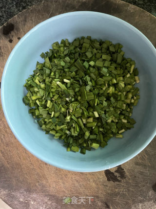 韭菜煎蛋的做法步骤：3