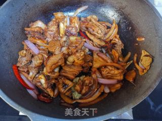 红烧牛肉套皮的做法步骤：7