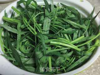 椒丝腐乳空心菜的做法步骤：2