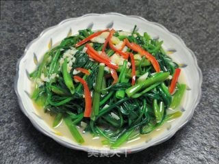 椒丝腐乳空心菜的做法步骤：11