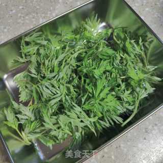 艾草麦麸馒头的做法步骤：1