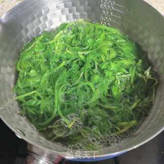 艾草麦麸馒头的做法步骤：2