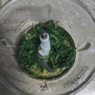 艾草麦麸馒头的做法步骤：5