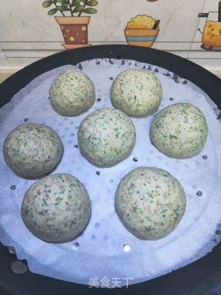 艾草麦麸馒头的做法步骤：20