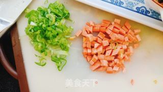 外婆菜炒饭的做法步骤：3
