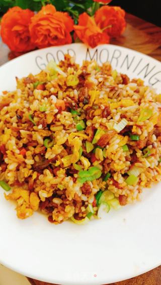 外婆菜炒饭的做法步骤：11