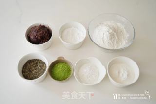 核桃麻沙青团 | 吃着风火轮去踏青的做法步骤：1