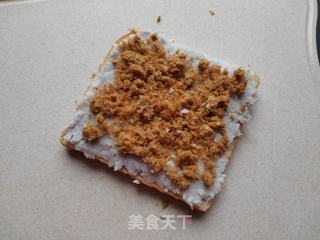 芋泥肉松三明治的做法步骤：5