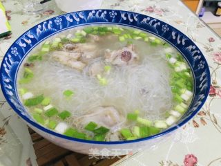 粉丝羊肉汤的做法步骤：7
