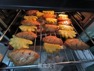 美味菠萝烤鸡翅的做法步骤：11