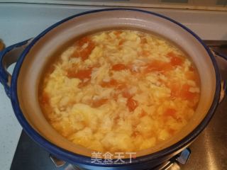 西红柿鸡蛋汤的做法步骤：8