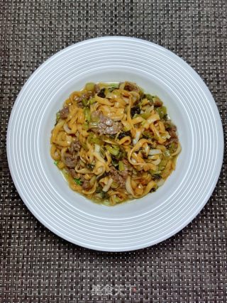 湿炒酸菜牛肉粿的做法步骤：19