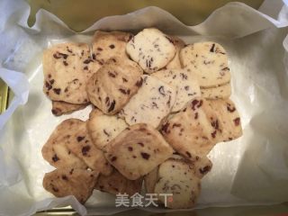 蔓越莓饼干的做法