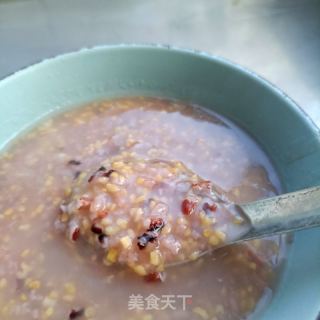三色米大茬粥的做法步骤：9