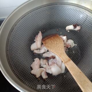 薄皮椒炒咸菜丝的做法步骤：7
