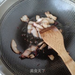 薄皮椒炒咸菜丝的做法步骤：8