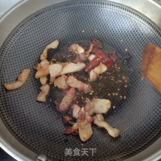 薄皮椒炒咸菜丝的做法步骤：10