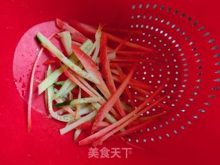 拌三丝的做法步骤：2