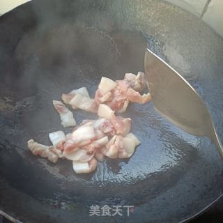 精五花炒蒜苗的做法步骤：5