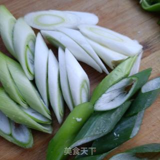 大葱炒羊排的做法步骤：3