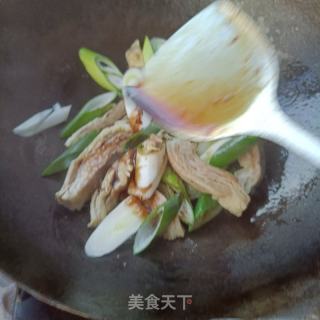 大葱炒羊排的做法步骤：8