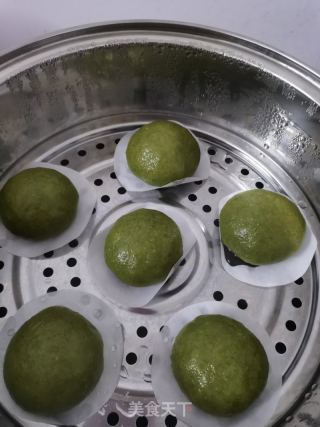 艾草青团的做法