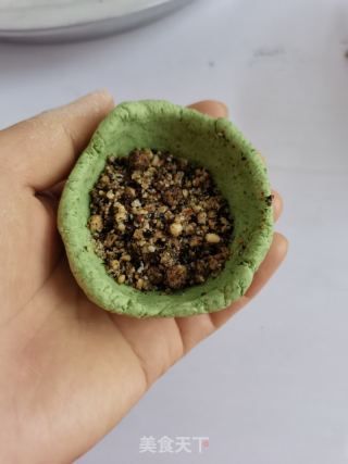 艾草青团的做法步骤：11
