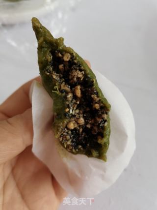 艾草青团的做法步骤：17