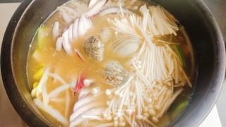 石锅酱汤的做法步骤：10