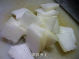 冬瓜羊尾笋鸡汤的做法步骤：4