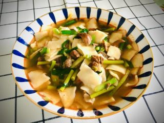 羊肉香菇面片的做法步骤：13