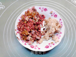 fu豇豆腊肉叶儿粑的做法步骤：6
