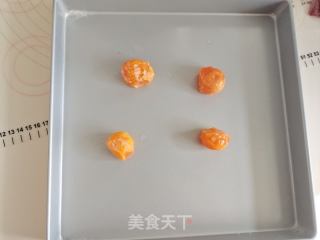 咸蛋黄肉松司康的做法步骤：4