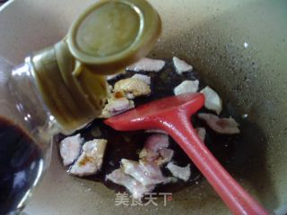 瘦肉青椒炒茭白的做法步骤：6