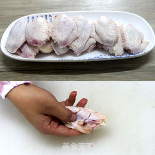 柠檬鸡翅的做法步骤：1