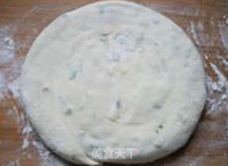 香葱炝饼的做法步骤：7