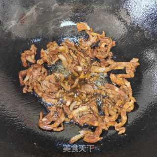 椒丝炒肉的做法步骤：4