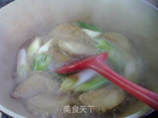 大葱烧鲜素鸡的做法步骤：10