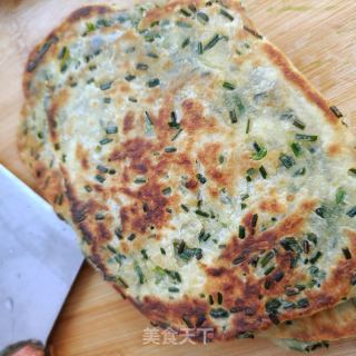 野葱油饼的做法步骤：11